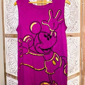 Mikey mouse tank top size XL